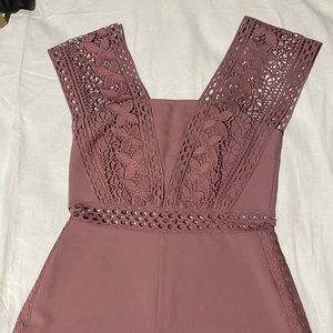 Top shop Mauve pink romper